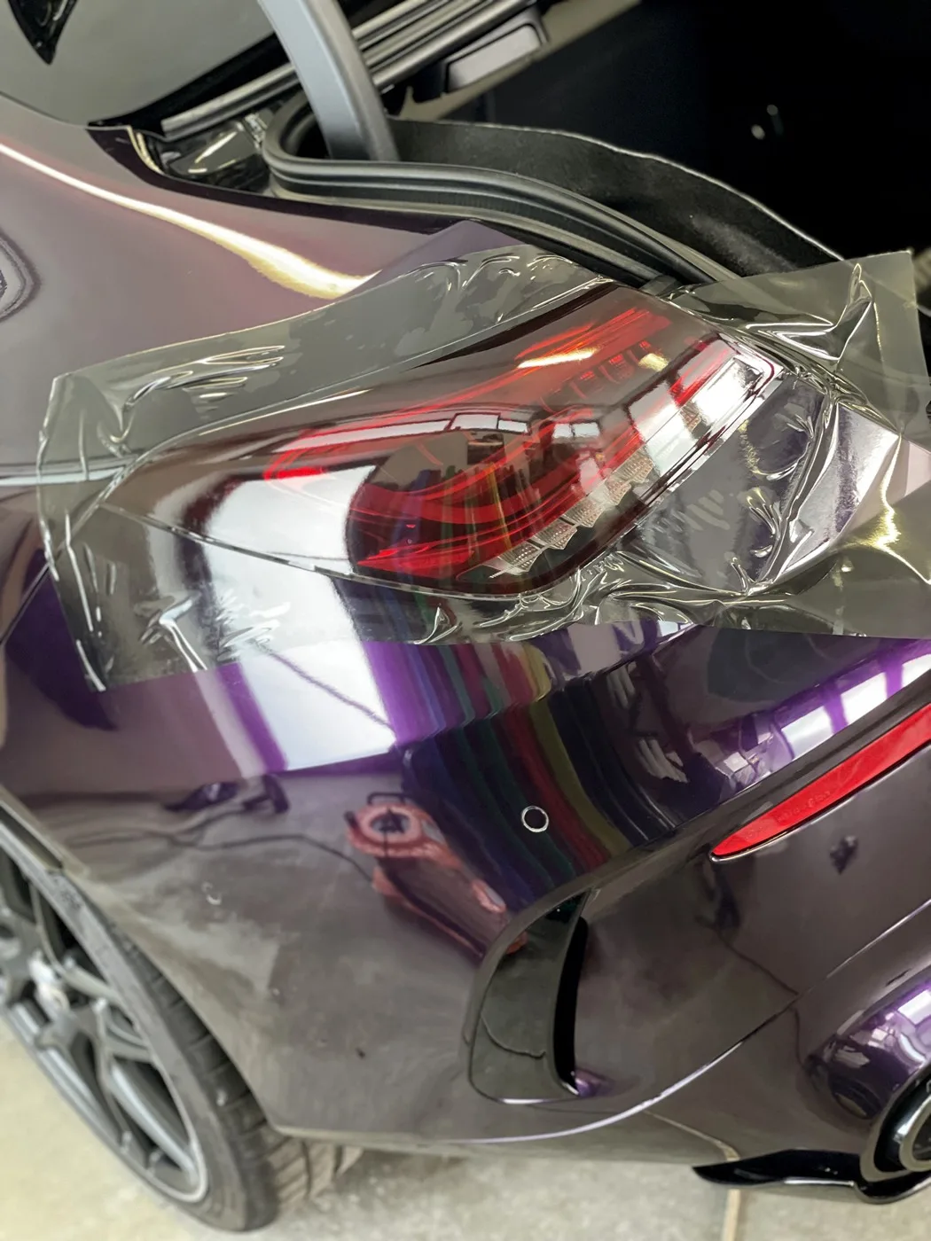 Mercedes CLA 45s AMG | Wrapping Super Gloss Purple